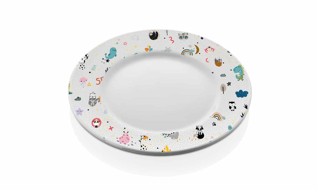 patterned-kids-meal-plate